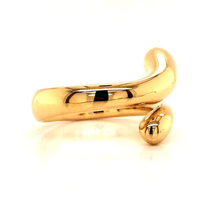 Tiffany & Co. 18ct Gold Tear Drop Ring