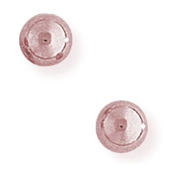 Rose Gold Ball Studs