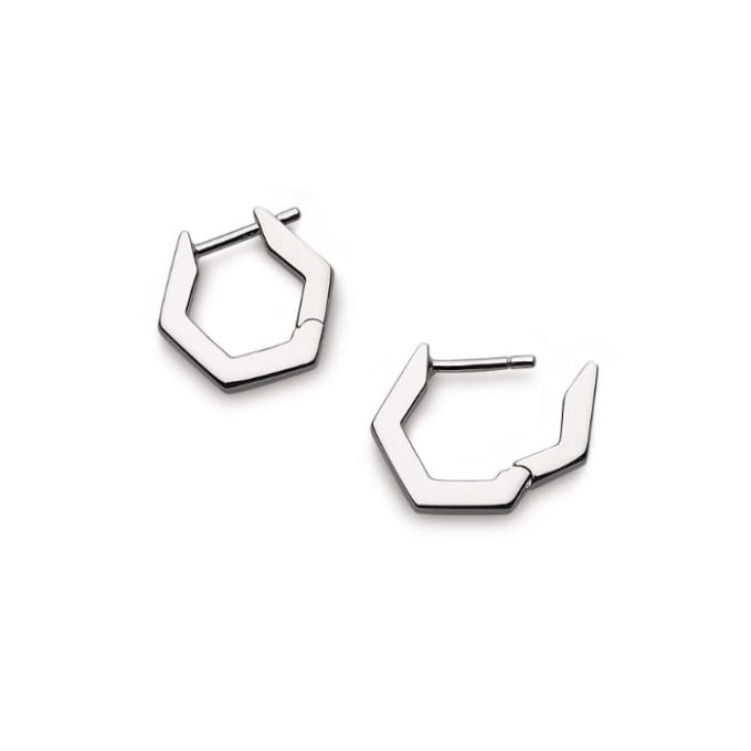 Kit Heath Small Empire Hexagonal Hoops