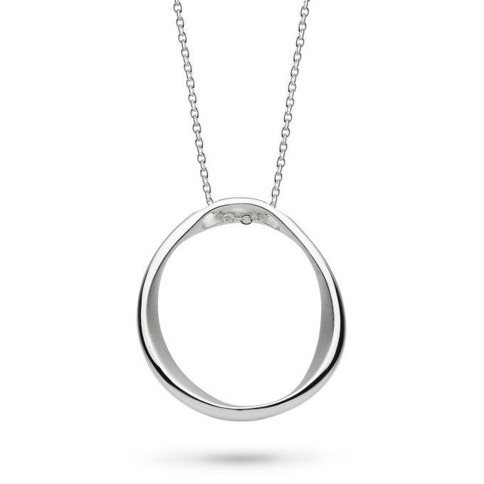 Kit Heath Large Shore Silver Necklace
