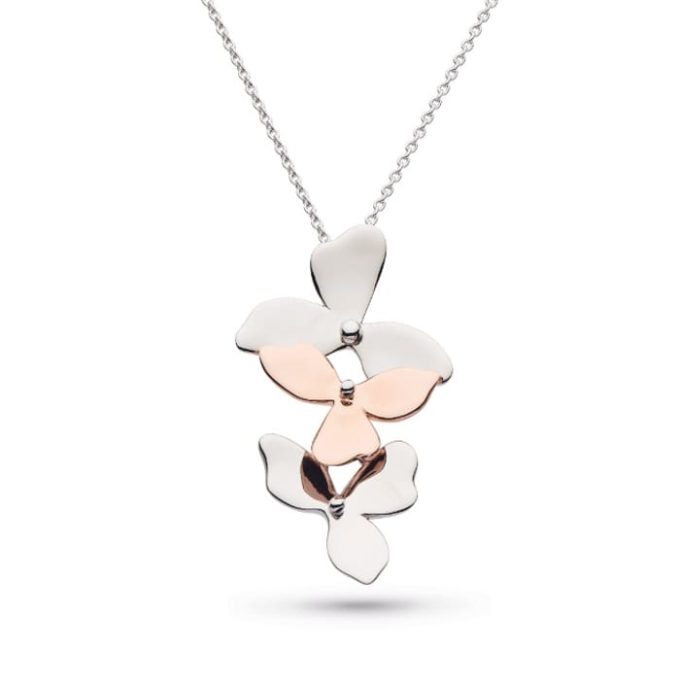 Kit Heath Blossom Petal Trio Necklace