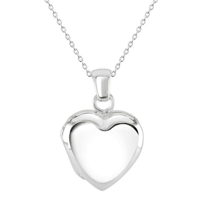 Dew Silver Heart Locket