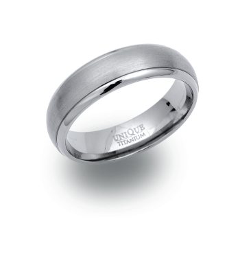 Unique Titanium Ring