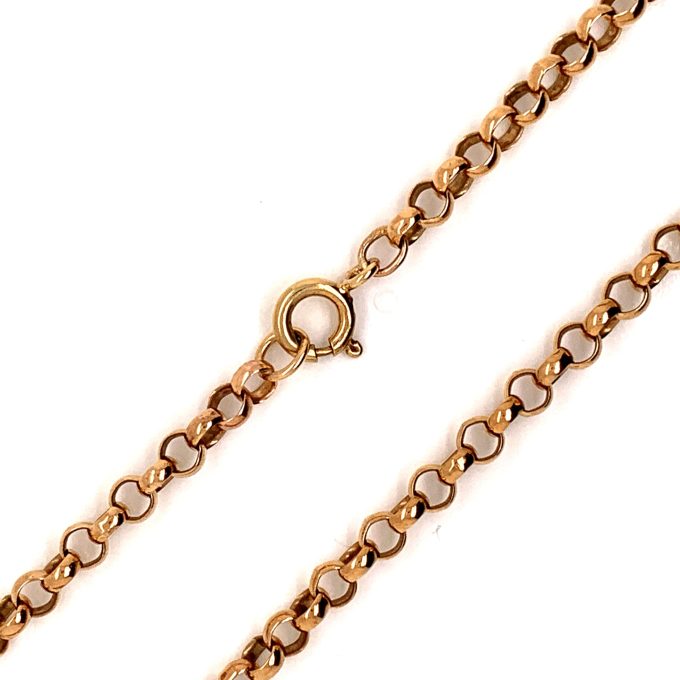 9 Carat Rose Gold Belcher Chain