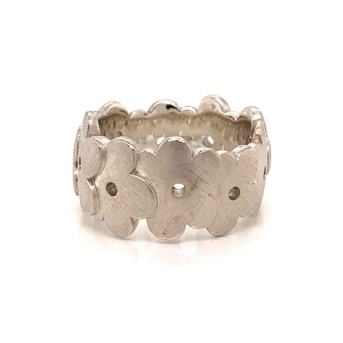 Bastian Silver Flowers Ring