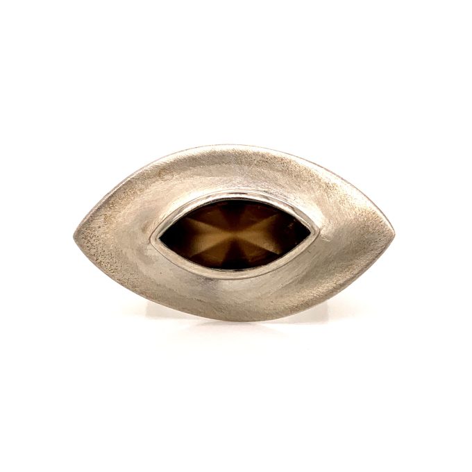 Bastian Silver Brown Topaz Ring