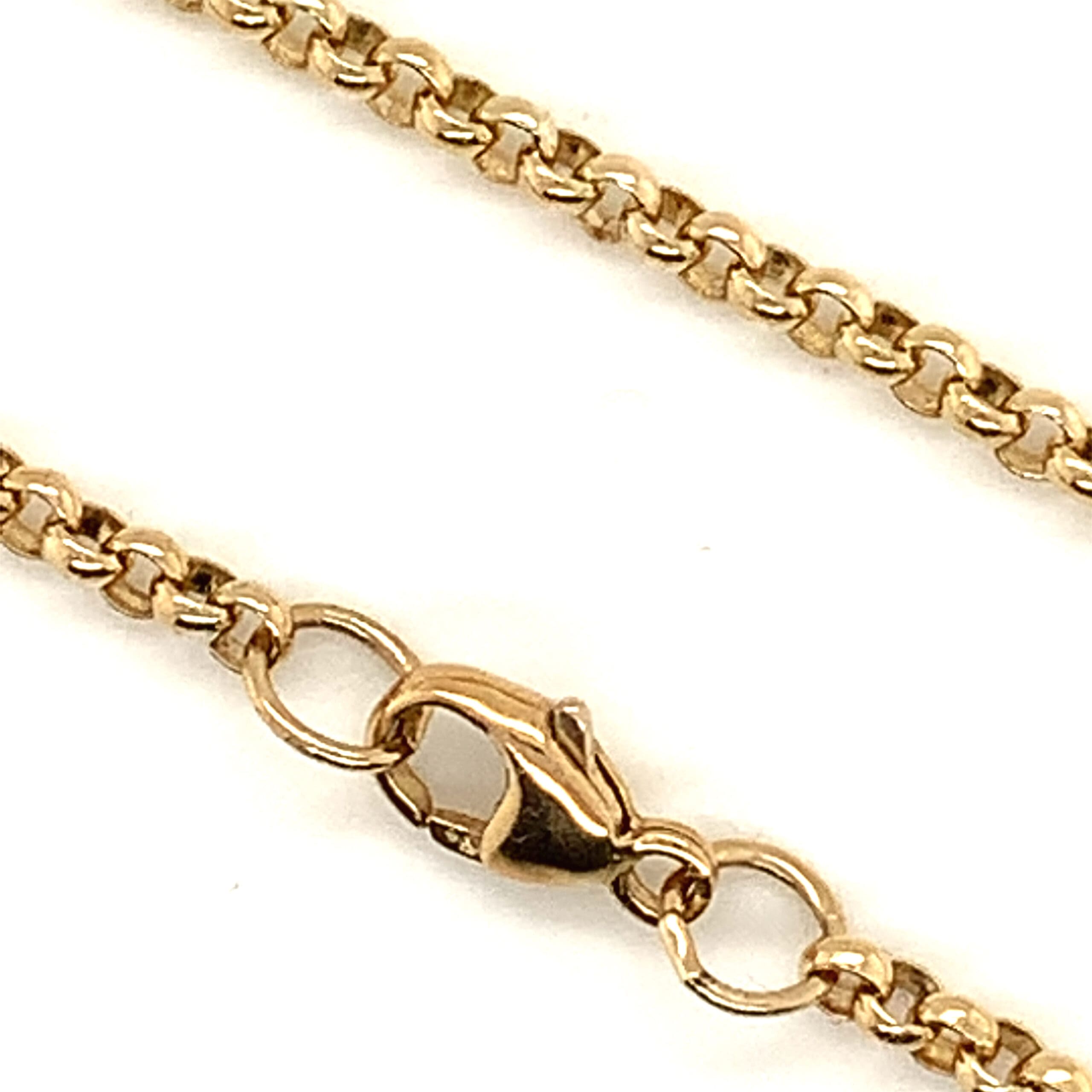9 Carat Yellow Gold Belcher Chain
