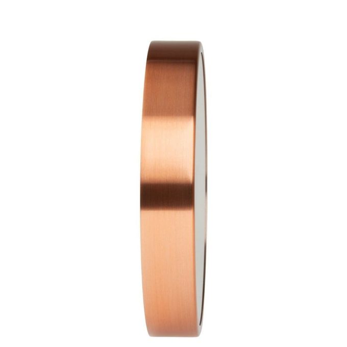 Mondaine Brushed Copper Wall Clock 25cm