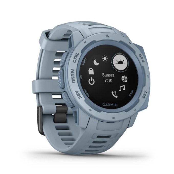 Garmin Instinct GPS Sea Foam Watch