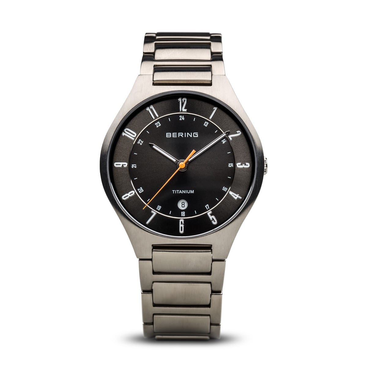 Bering Brushed Silver Titanium Watch 11739-772