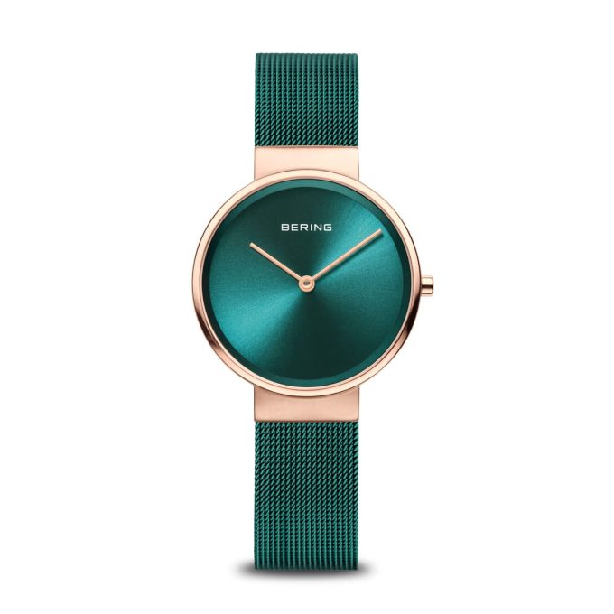Bering Ladies Rose & Teal Watch 14531-869