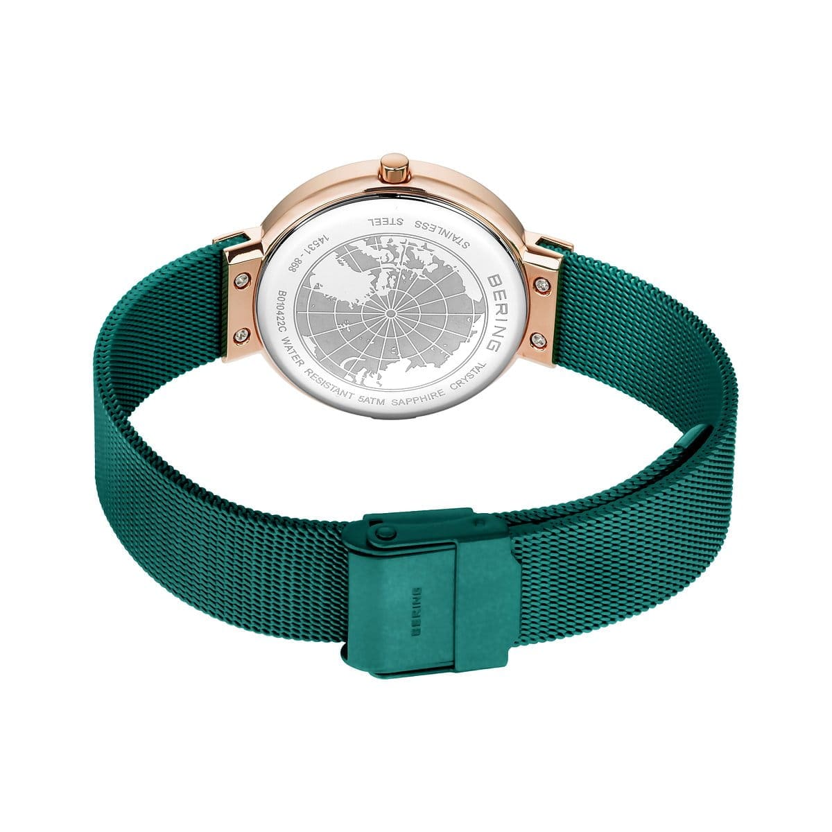 Bering Ladies Rose & Teal Watch 14531-869