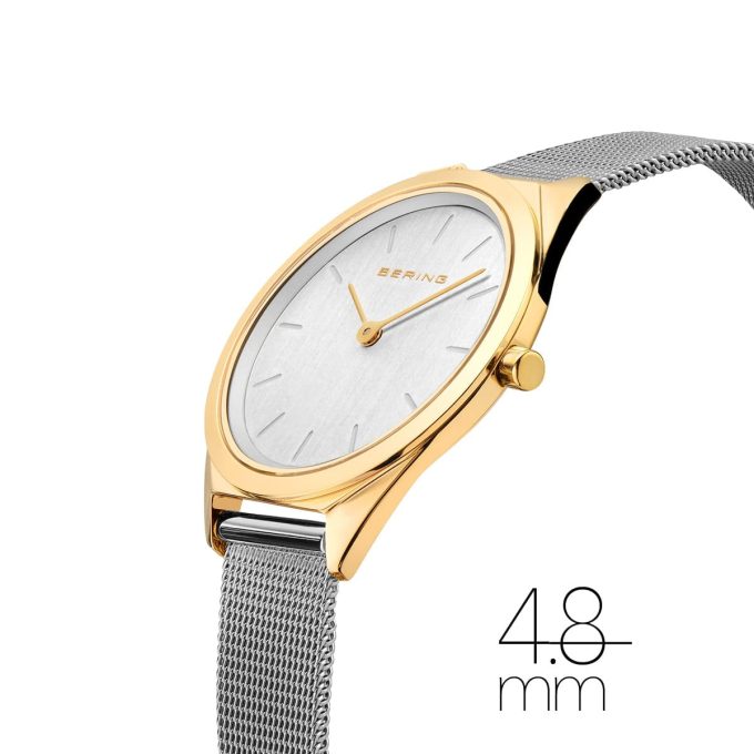 Bering Ladies Two Tone Ultra Slim Watch 17031-010