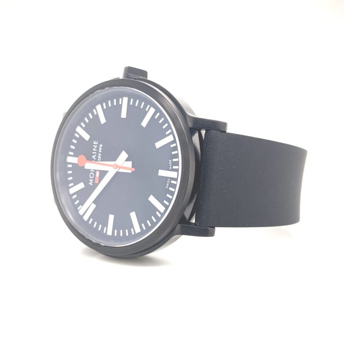 Mondaine Black Stop2go