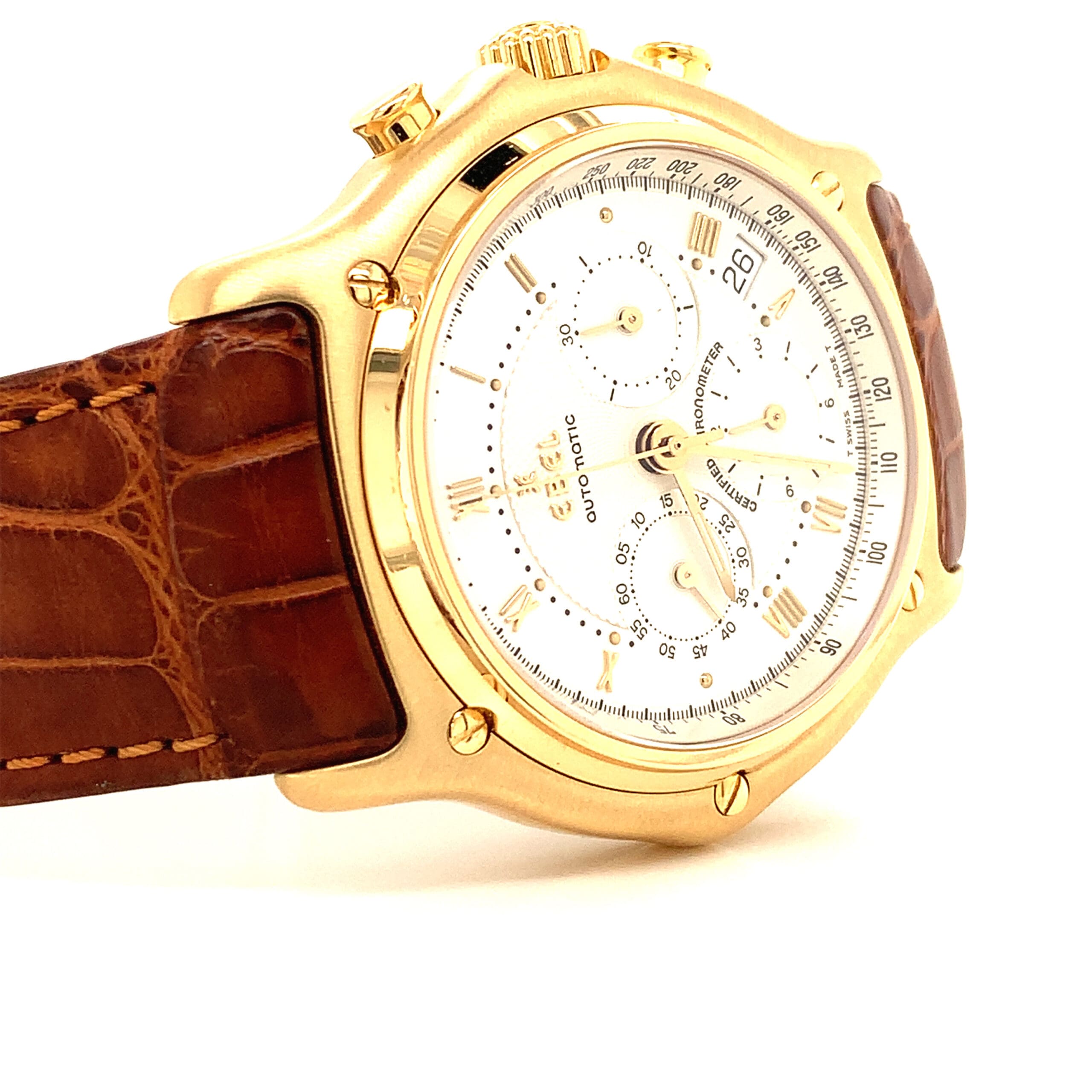Ebel 18 Carat Gold Chronograph Watch 8137241