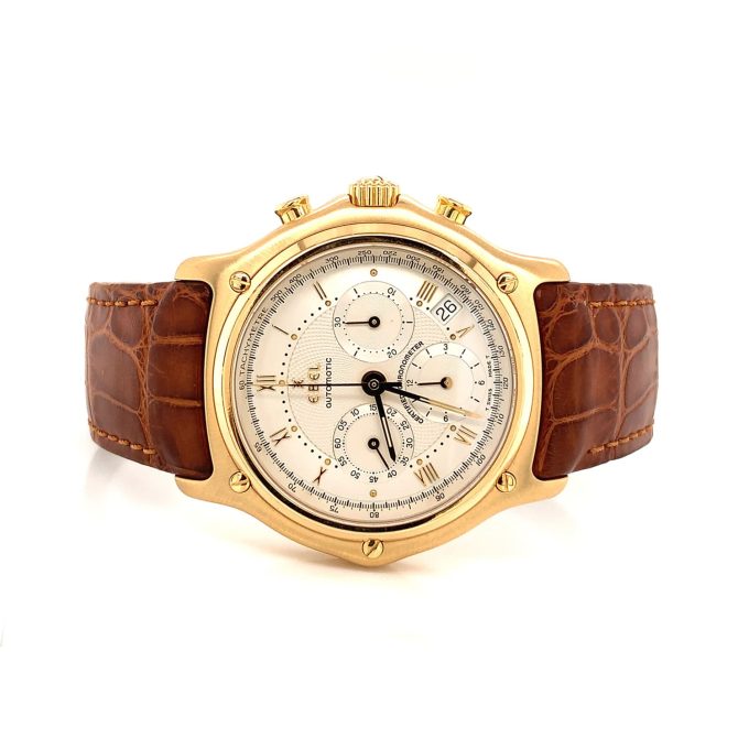 Ebel 18 Carat Gold Chronograph Watch 8137241
