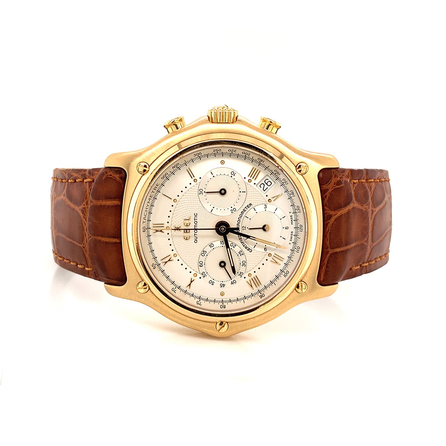 Ebel 18 Carat Gold Chronograph Watch 8137241