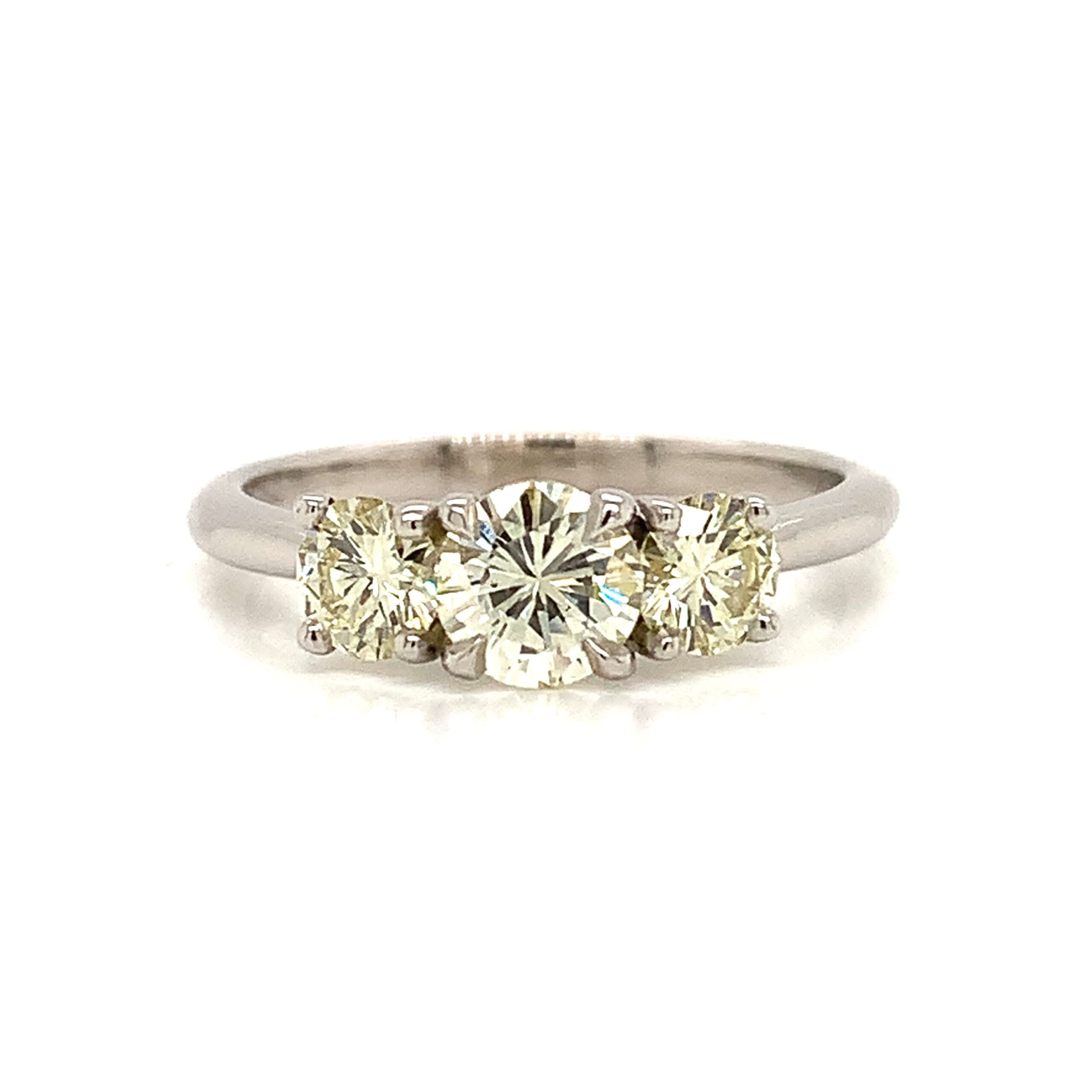 1.00ct Diamond Trilogy Ring