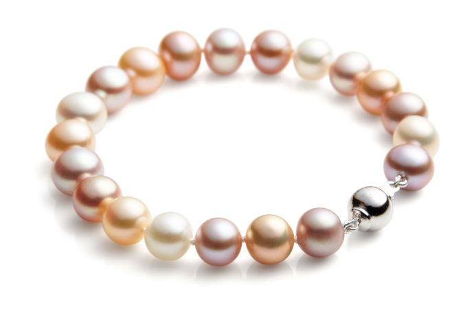 Jersey Pearl Multi Hue Bracelet