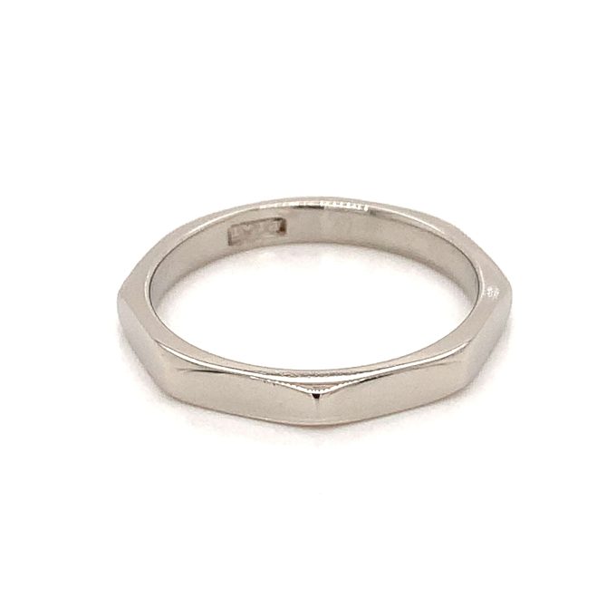 Hexagonal Platinum Band