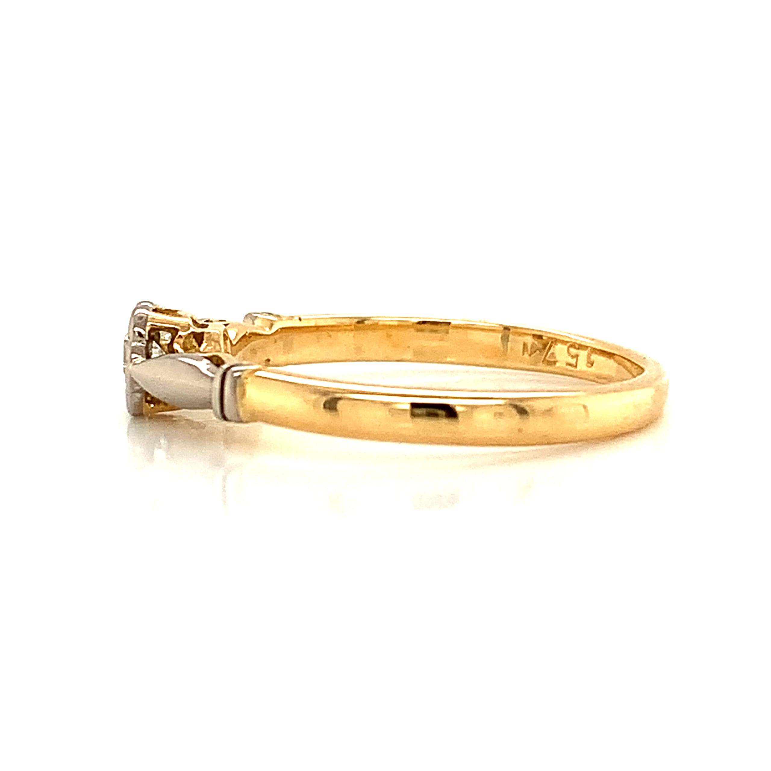 Vintage Diamond Solitaire Ring