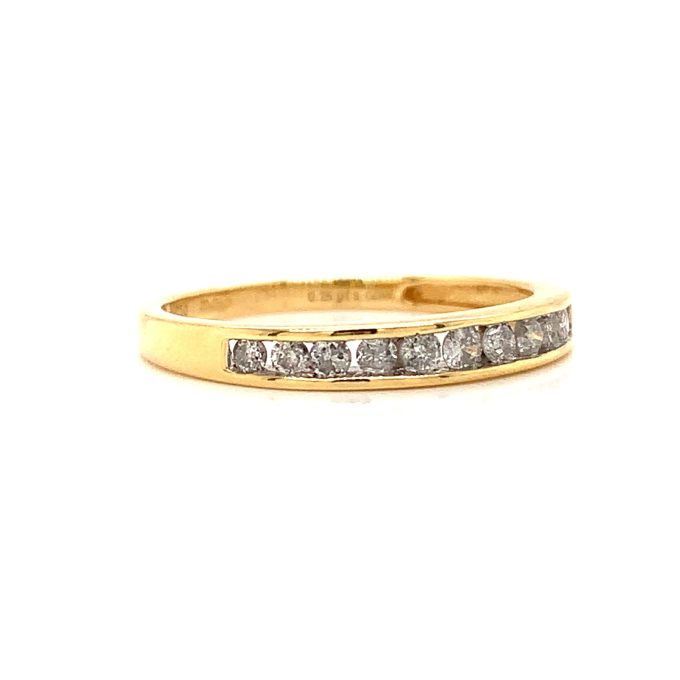 Yellow Gold Diamond Eternity Ring