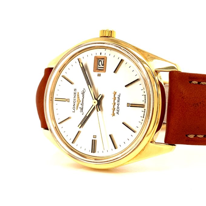 Longines Admiral Automatic Gold Watch