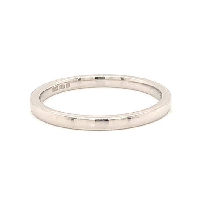 Ladies 1.5mm Platinum Band