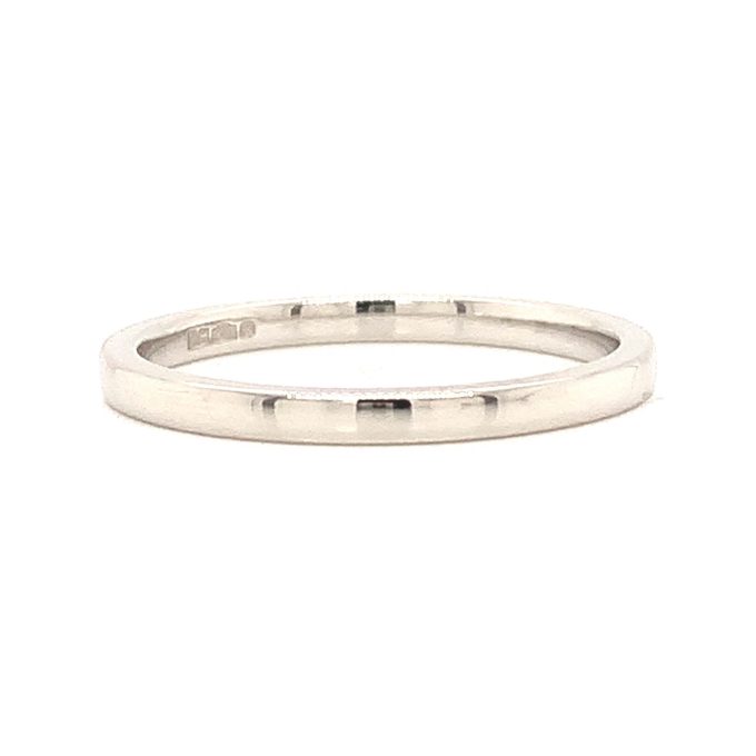 Ladies 1.5mm Platinum Band