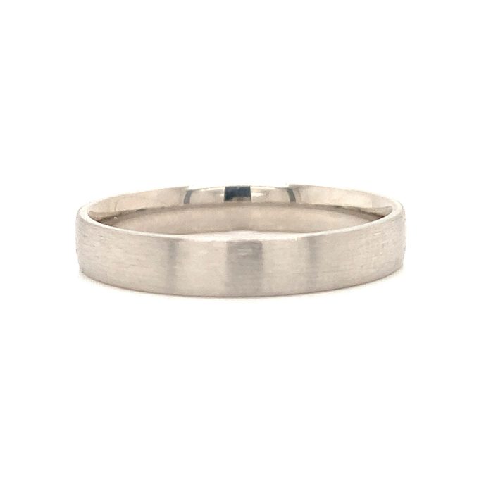 Gents 3.5mm Platinum Court Band