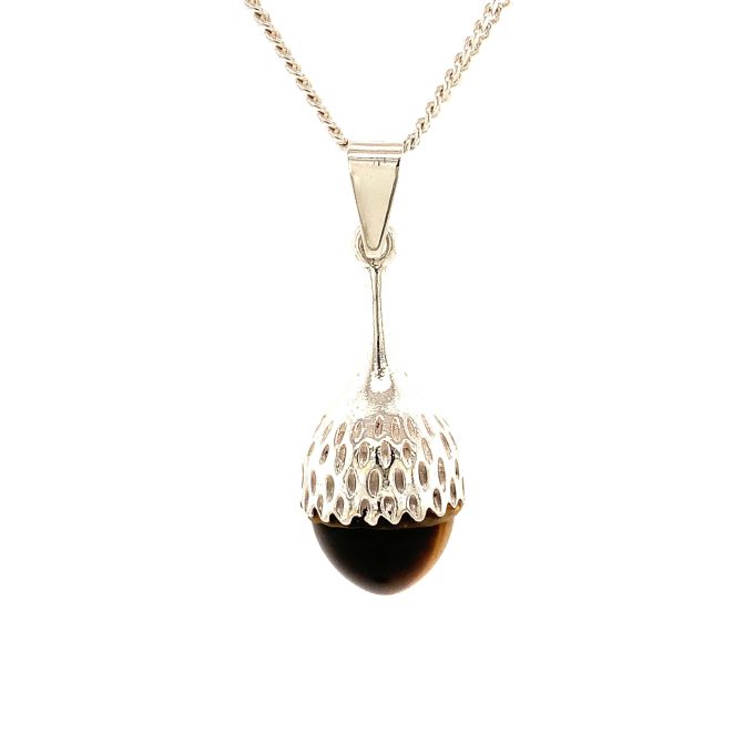 Tiger's Eye silver Necklace