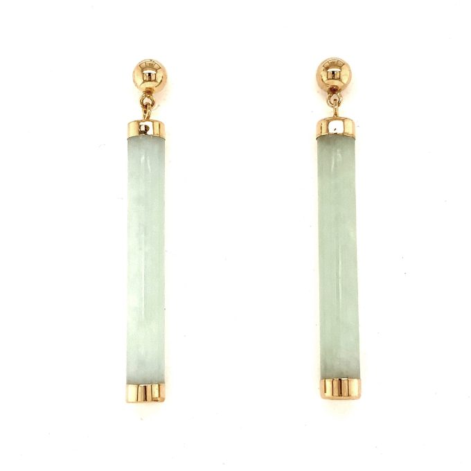 Jade Drop Earrings