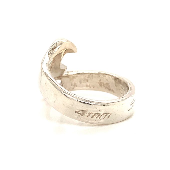 Silver Spanner Ring