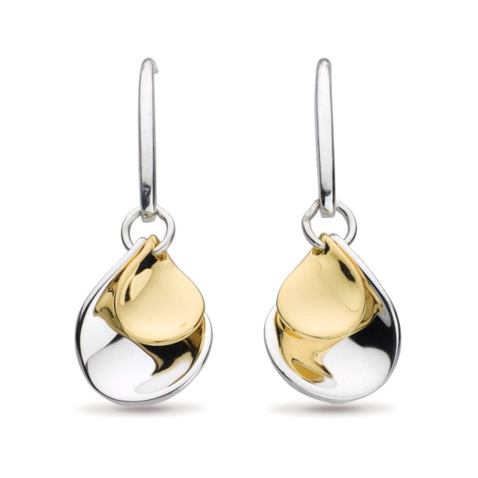 Kit Heath Double Petal Drop Earrings