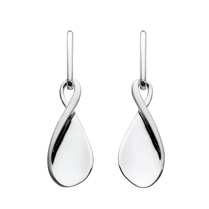 Kit Heath Twisting Petal Drop Earrings