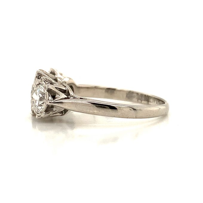 18ct Gold Diamond Trilogy Ring