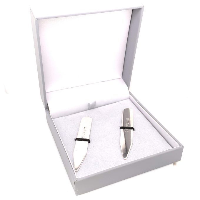 Presentation Box Silver Collar Stiffeners