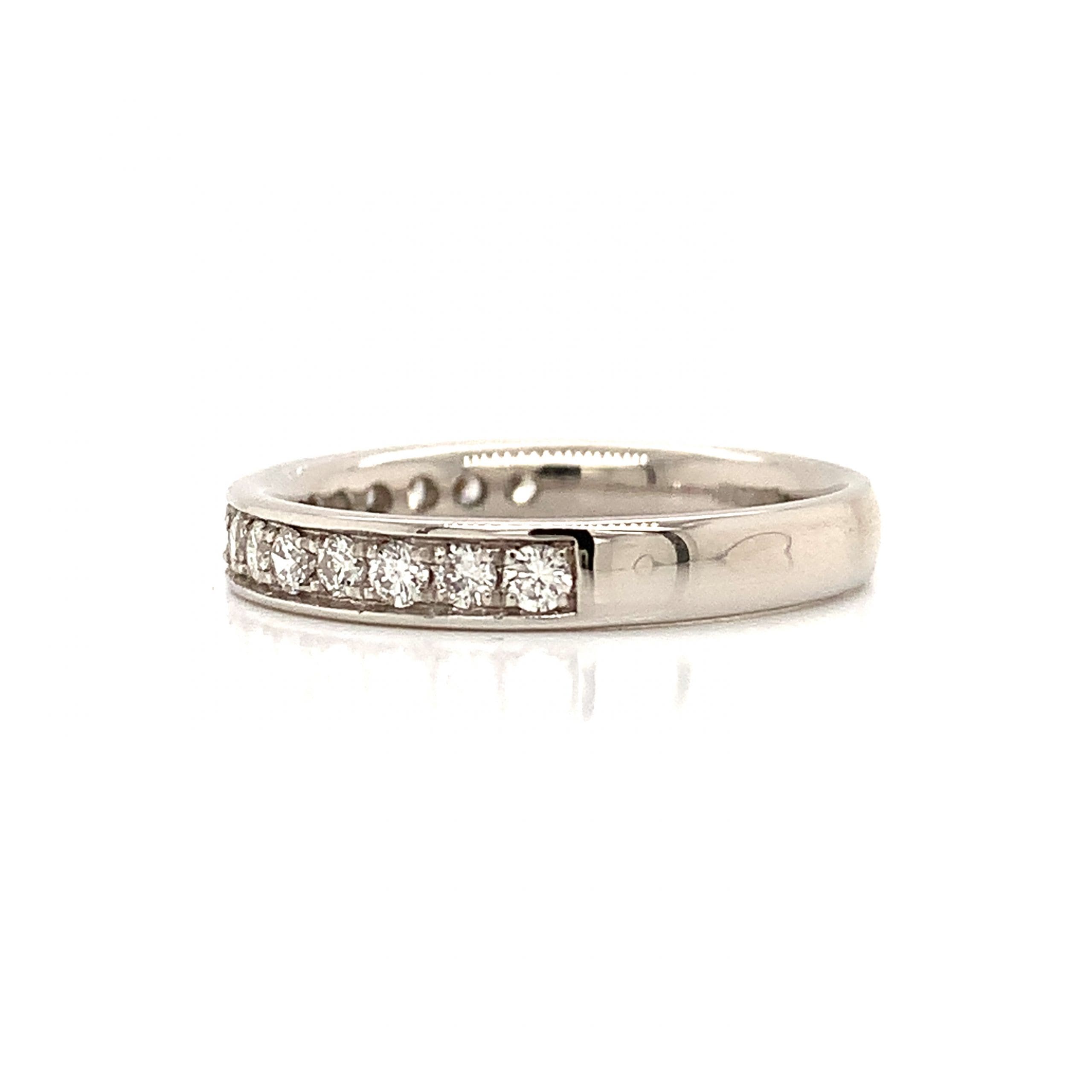18ct White Gold 0.50ct Diamond Eternity Ring