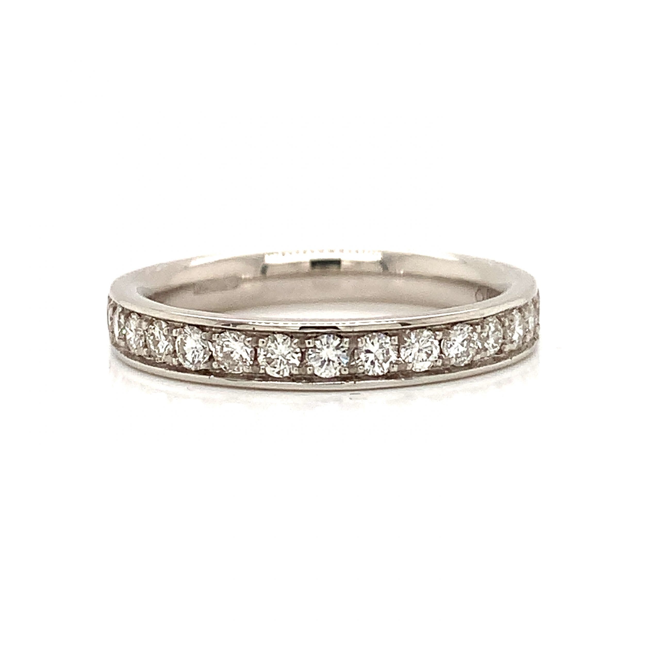 18ct White Gold 0.50ct Diamond Eternity Ring