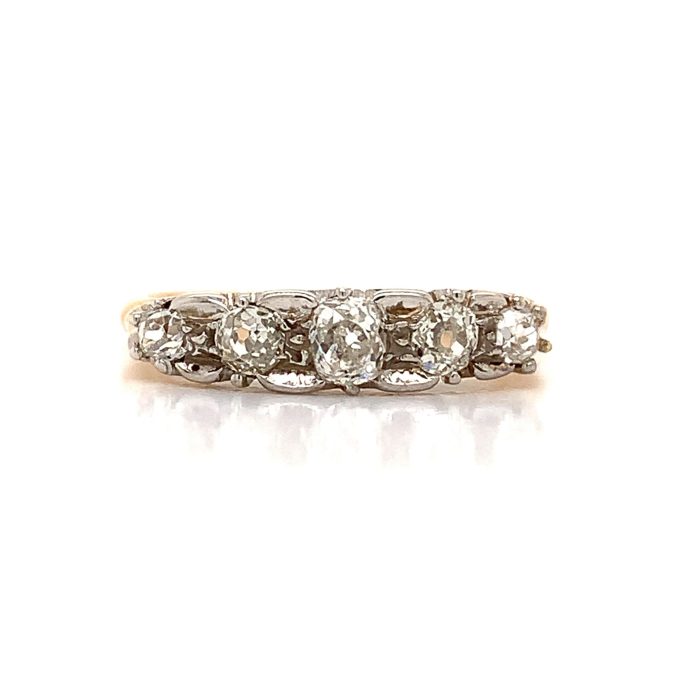 Vintage Diamond Five Stone Ring