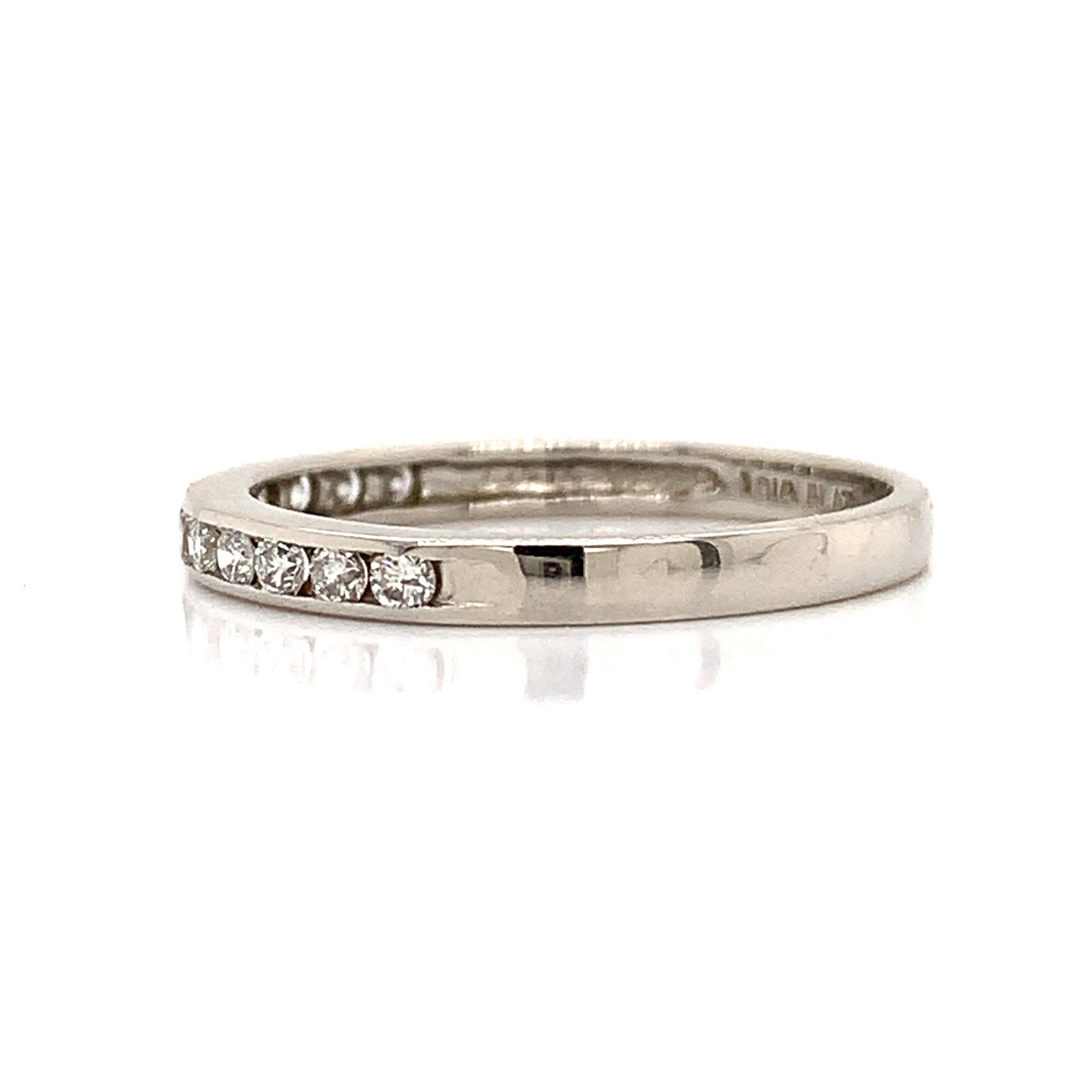 Platinum and Diamond Eternity Ring