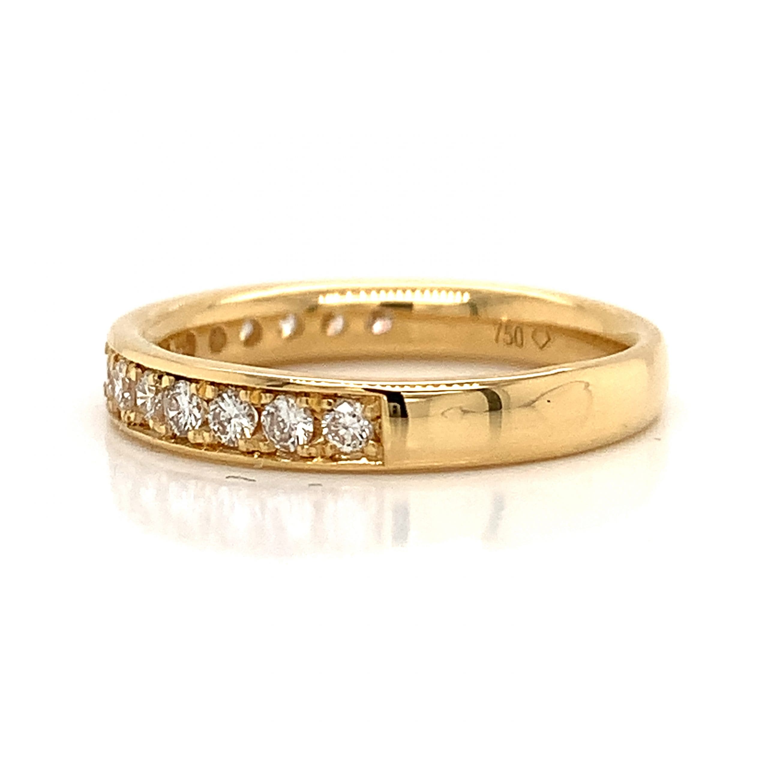 18ct Yellow Gold 0.50ct Diamond Eternity Ring
