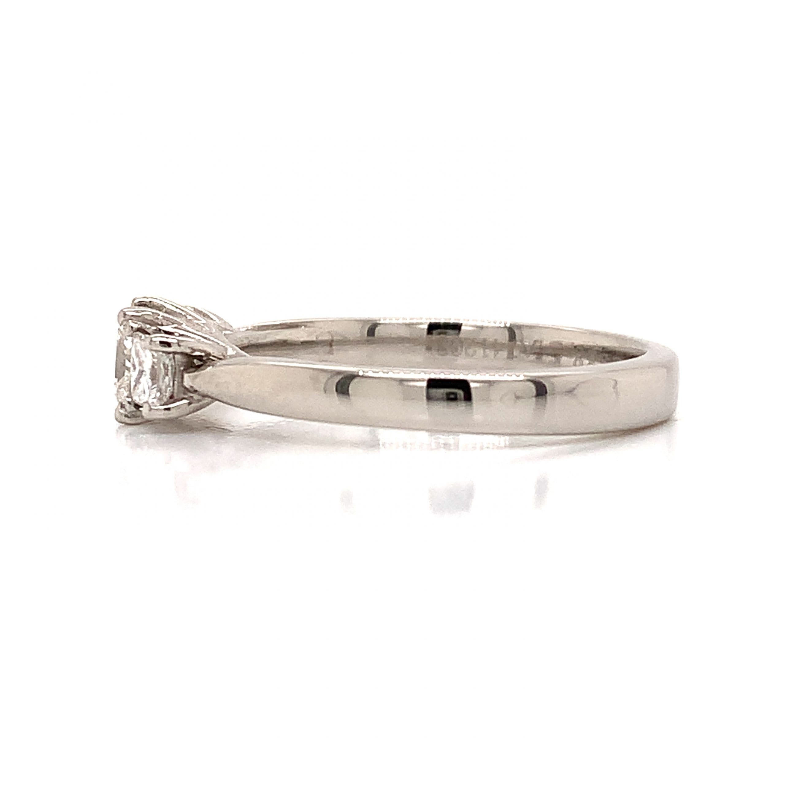 Platinum Diamond Trilogy Ring