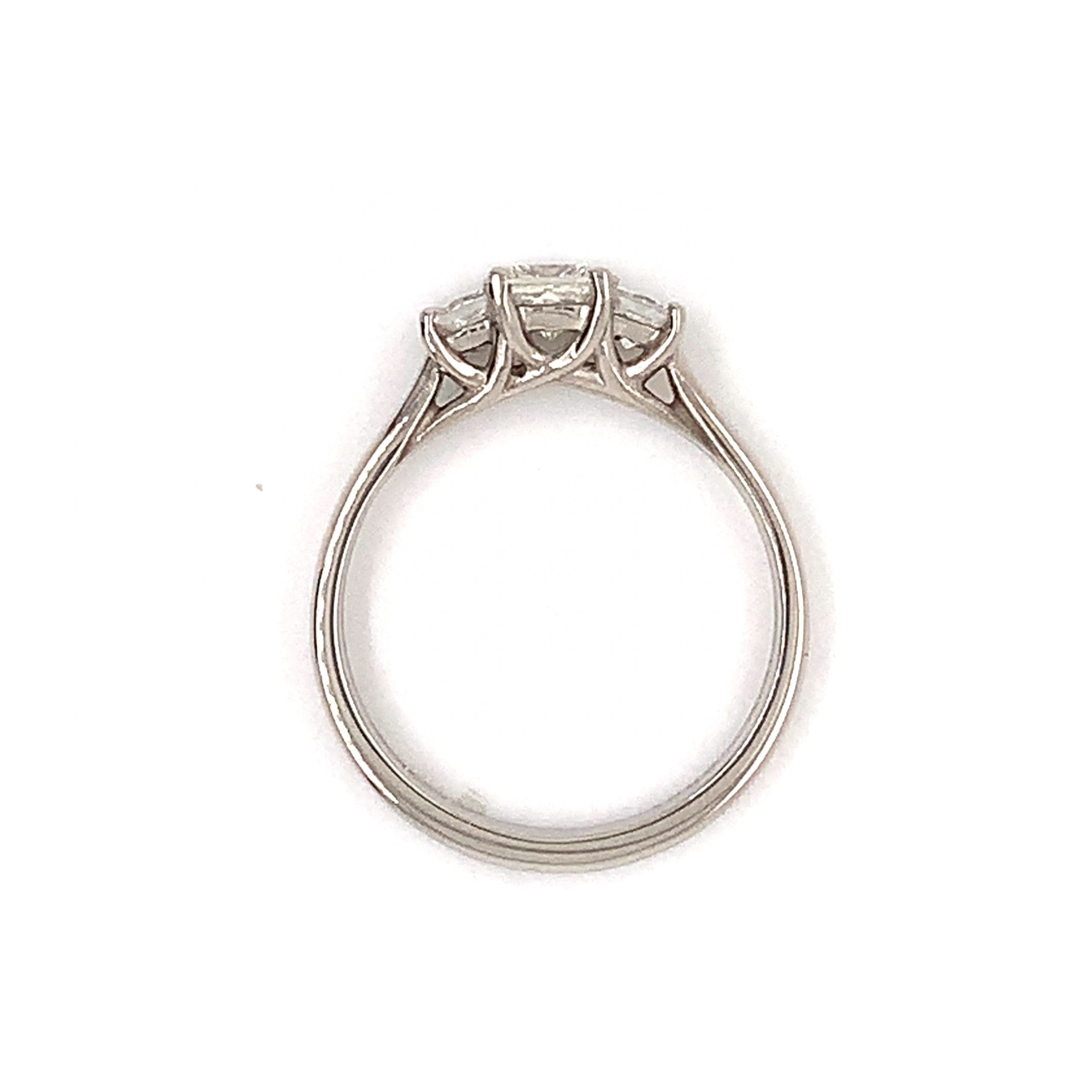 Platinum Diamond Trilogy Ring