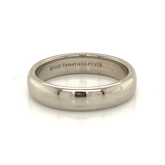 Tiffany Platinum Wedding Band