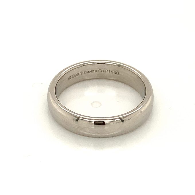 Tiffany Platinum Wedding Band