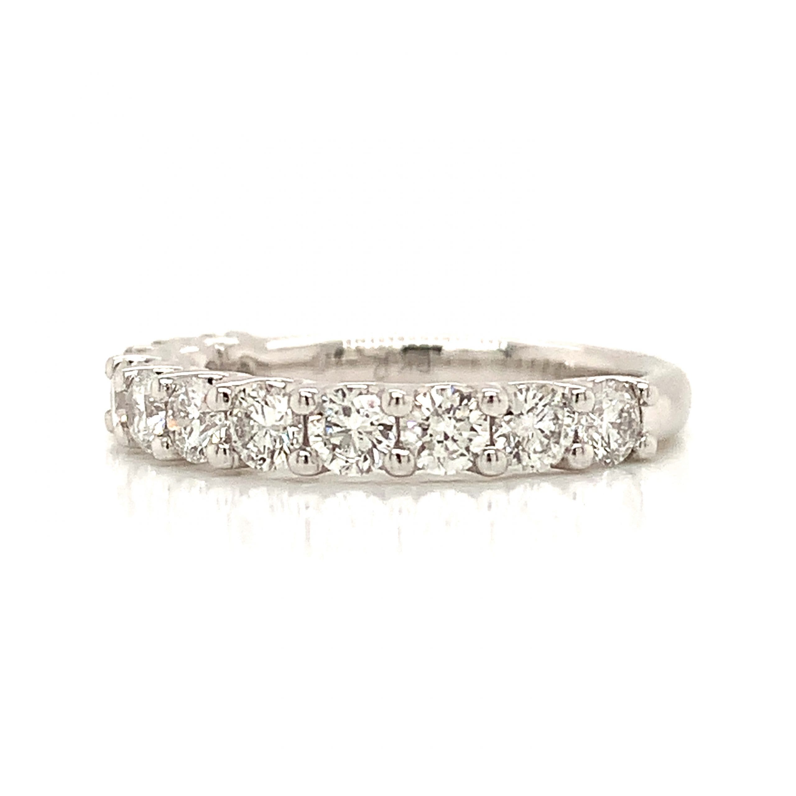 Platinum 1.00ct Diamond Eternity Ring