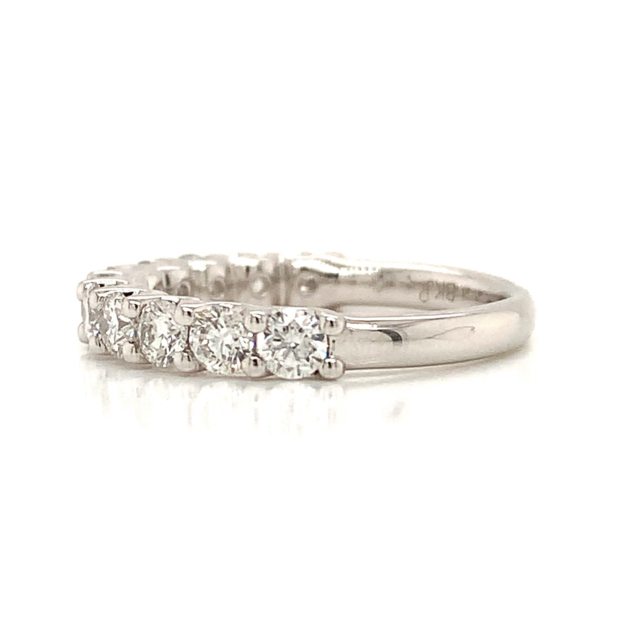Platinum 1.00ct Diamond Eternity Ring