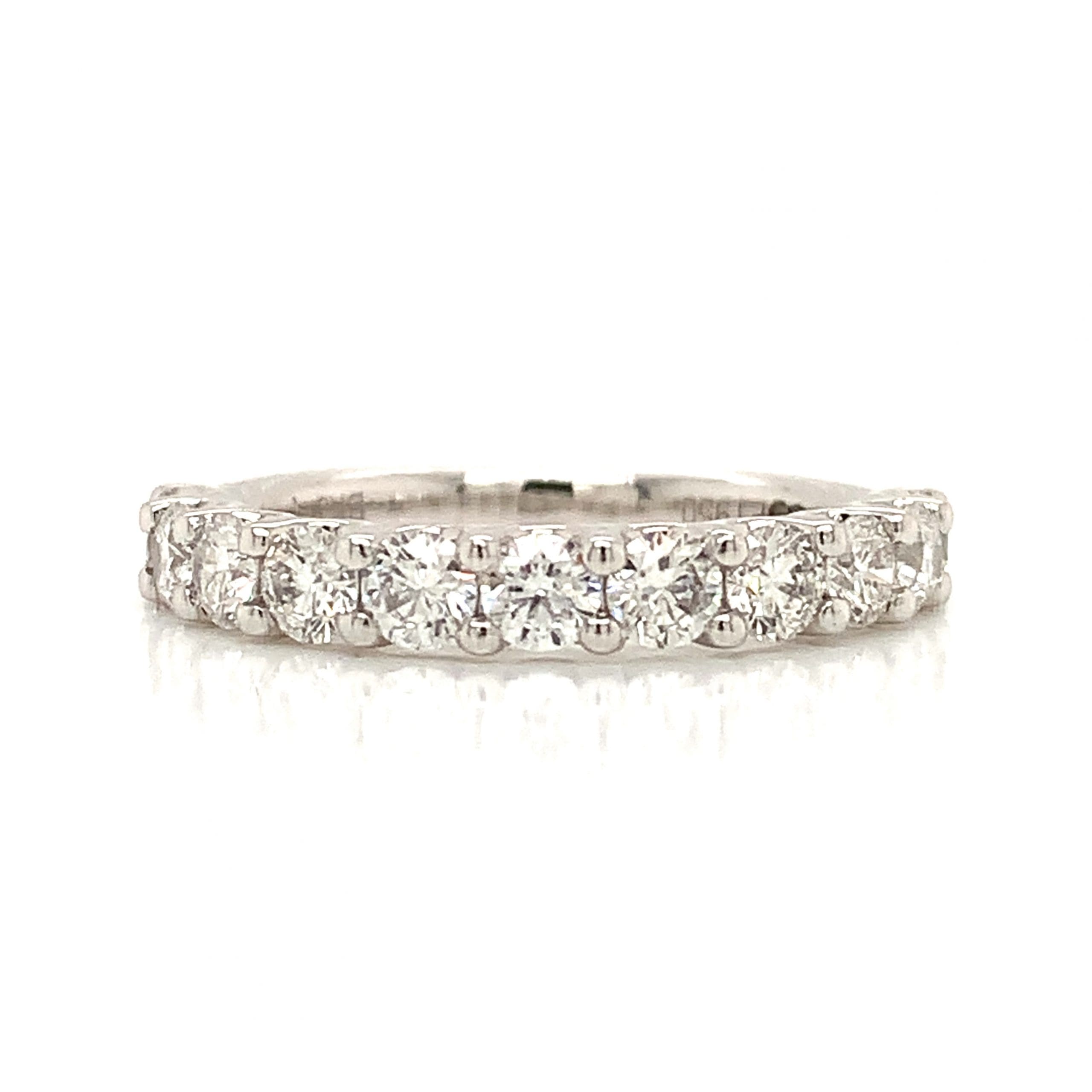 Platinum 1.00ct Diamond Eternity Ring