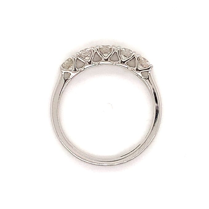 Five Diamond Eternity Ring